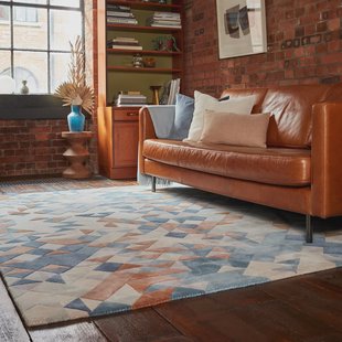 Easy Living - Vloerkleed Enigma Blue Multi Rug -