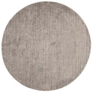 MOMO Rugs - Vloerkleed Plain Dust Round Robusto Grey - 250 cm rond