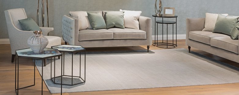 Katherine Carnaby - Darcy Silver - 200x300 cm Vloerkleed