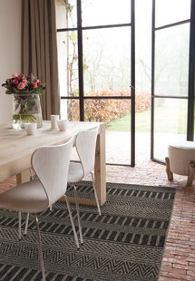 Easy Living - Vloerkleed Varanda VA03 Black Stripe -