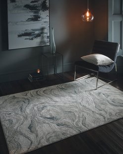 MOMO Rugs - Clarke & Clarke Lavico Charcoal -