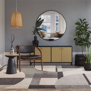 Easy Living - Vloerkleed Muse Grey Art Deco Rug MU20 -