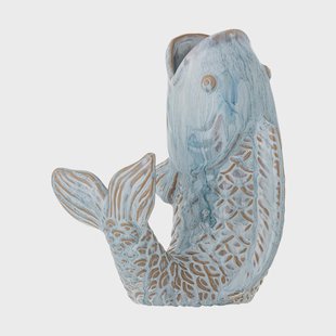 Bloomingville Hiro vaas 21 cm Blauw