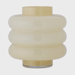 Bloomingville Sahara vaas Ø21,5x22 cm Geel