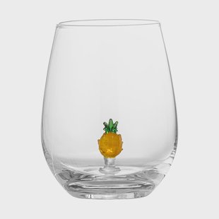 Bloomingville Misa drinkglas 56 cl Clear-pineapple