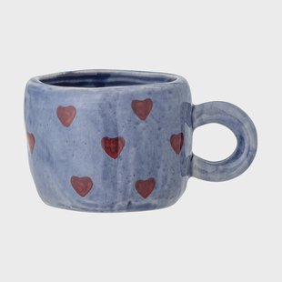 Bloomingville Nini kop 11,5 cl Blauwe-harten