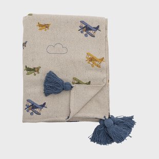 Bloomingville Plane plaid 130x160 cm Nature