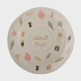 Bloomingville Sweets bord Ø24 cm Nature