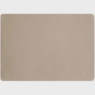 ASA Selection Placemat - Leather Optic Fine - Stone - 46 x 33 cm
