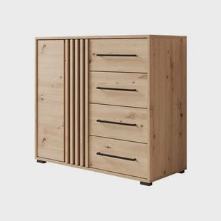 Meubella - Dressoir Adyson - Eiken - 93 cm