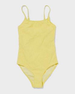 HEMA Kinderbadpak strepen geel (geel)