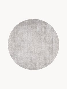 Rond platgeweven jacquard indoor &amp; outdoor vloerkleed Jacob&#039;s Ladder