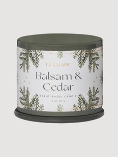 Geurkaars Vanity Tin (dennennaalden, kaneel en eikenmos)