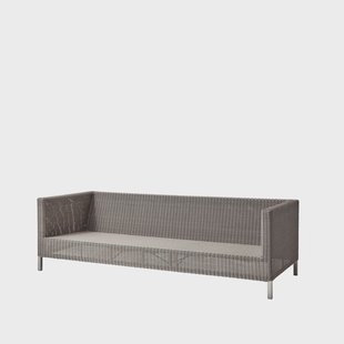 Cane-line Connect bank 3-zits Taupe
