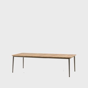 Cane-line Core eettafel teak 274x100x74 cm Taupe frame
