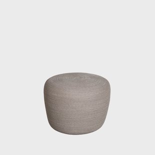 Cane-line Circle voetenbank Ø52 cm Taupe