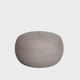 Cane-line Circle voetenbank Ø75 cm Taupe