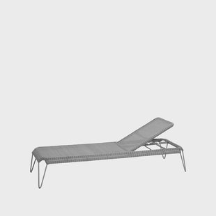 Cane-line Breeze ligstoel weave Light grey
