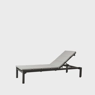 Cane-line Relax ligstoel Cane-Line Natté grey, incl. kussen