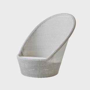 Cane-line Kingston ligstoel White grey