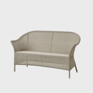Cane-line Lansing bank 2-zits weave Taupe