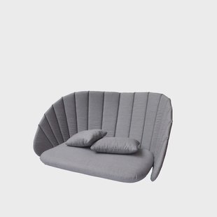 Cane-line Peacock  kussenset bank 2-zits Cane-line Natté grey