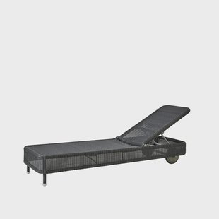 Cane-line Presley ligstoel weave Graphite