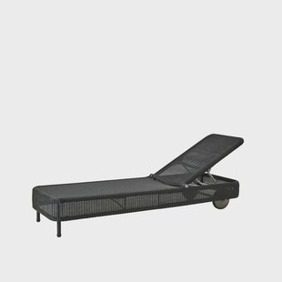 Cane-line Presley ligstoel weave Black
