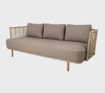 Cane-line Sense bank 3-zits weave AirTouch taupe