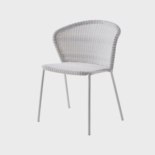 Cane-line Lean stoel White grey, Cane-Line weave