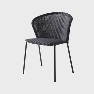 Cane-line Lean stoel Black, Cane-Line weave