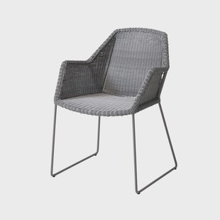 Cane-line Breeze armstoel weave Light grey