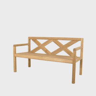 Cane-line Grace 2-zits bank Teak