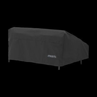 Muuto Settle Outdoor hoes voor 2-zits bank Black