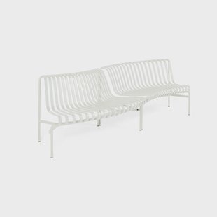 HAY Palissade Dining parkbank in-out Cream white