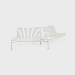 HAY Palissade Dining parkbank out-out Cream white