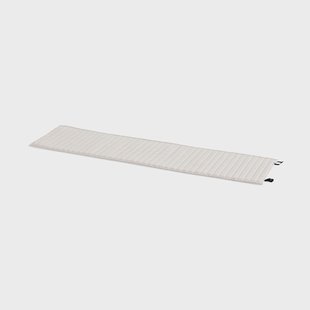 HAY Palissade Quilten kussen voor ligstoel Cream white