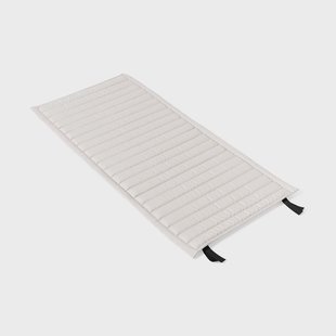 HAY Palissade Dining Quilted armstoel kussen Cream white