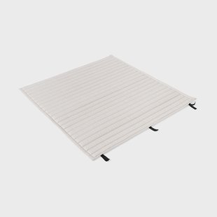 HAY Palissade Dining Quilted bankkussen Cream white