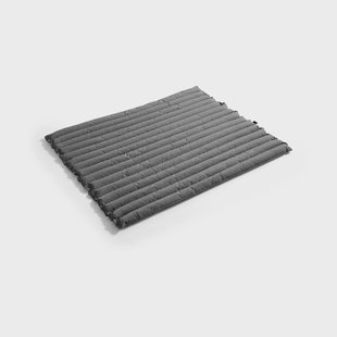 HAY Traverse Lounge Bench Quilted bankkussen Black pepper