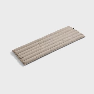HAY Traverse Quilted Bench 114/Dining Bench bankkussen Beige sand