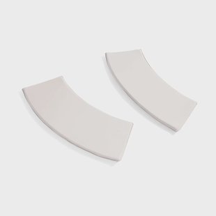 HAY Palissade Dining zitkussen parkbank in-in 2-delig Cream white