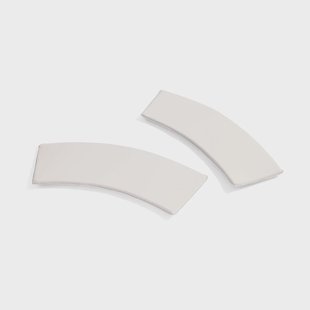 HAY Palissade Dining zitkussen parkbank out-out 2-delig Cream white