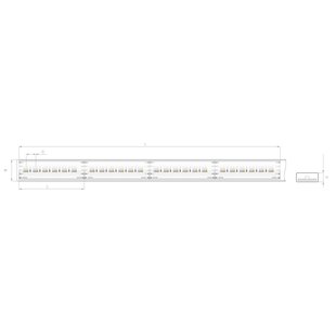 Klus LED strip - 1,2cm breed, 500cm lengte - 24Vdc - 15,3W LED per meter - 385 LEDs per meter - IP65 - RGB+W