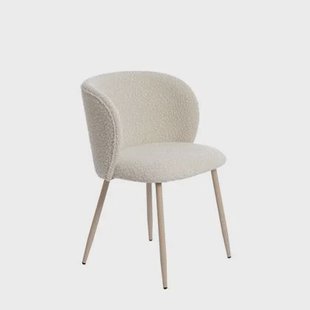 Light & Living - Eetkamerstoel ELYNA - 56x55x79cm - Wit - Set van 2