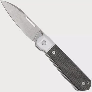 Case Highbanks 42230 Stonewashed CPM 20CV Black Burlap Micarta, zakmes