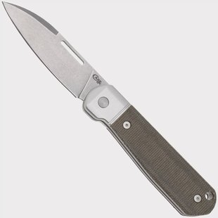 Case Highbanks 42231 Stonewashed CPM 20CV Green Canvas Micarta, zakmes