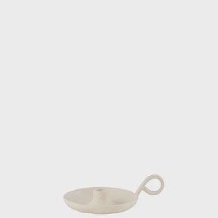 J-Line kandelaar Agra - aluminium - wit