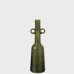 J-Line vaas Moe - glas - groen - large - 29.2 cm hoog J-Line vaas Moe - glas - groen - large - 29.2 cm hoog