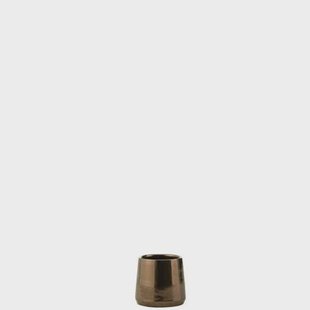 J-Line bloempot Rond Terra Blinkend - goud - extra small - Ø 14 cm J-Line bloempot Rond Terra Blinkend - goud - extra small - Ø 14 cm